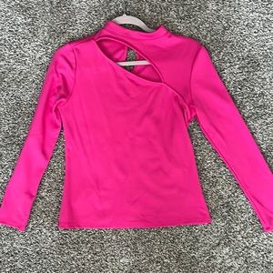 Halogen Long Sleeved Cutout Too, Medium